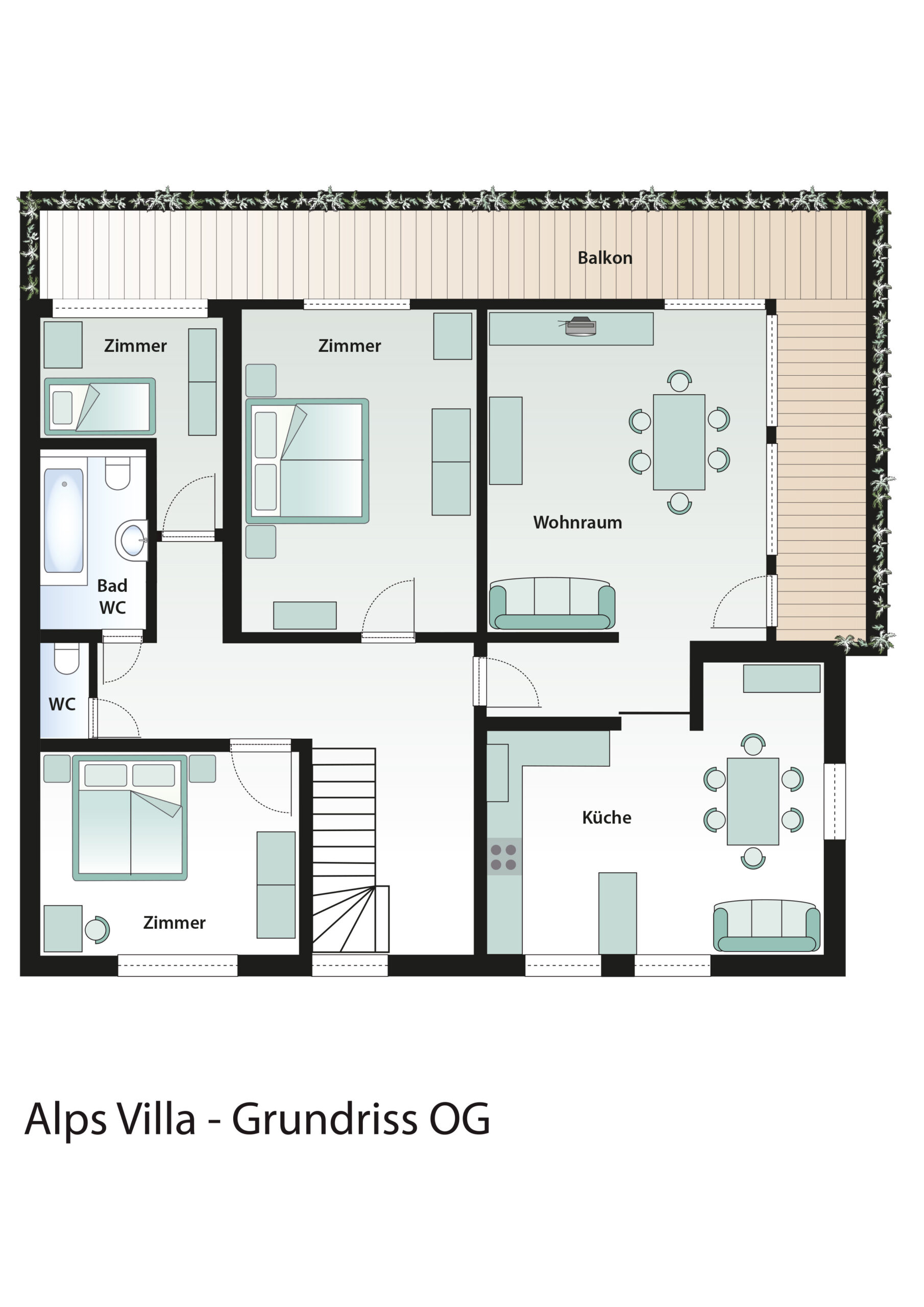 Alps Villa Mellau Grundriss Alps Villa Mellau Grundriss